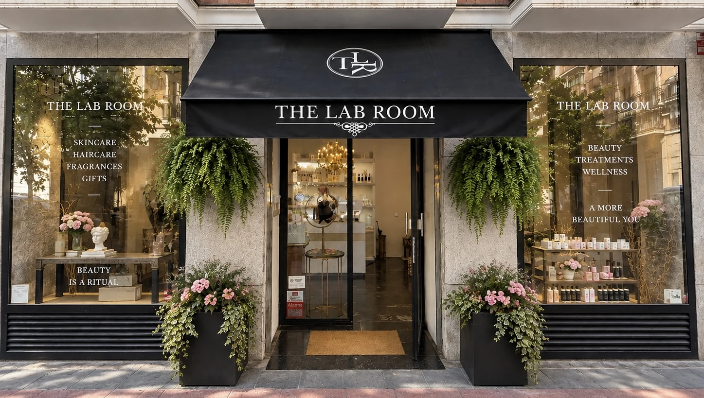 The Lab Room shopfront at Claudio Coello 13